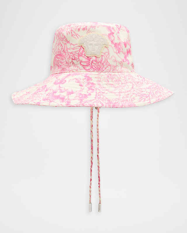 Underwater Baroque Cotton Drill Bucket Hat